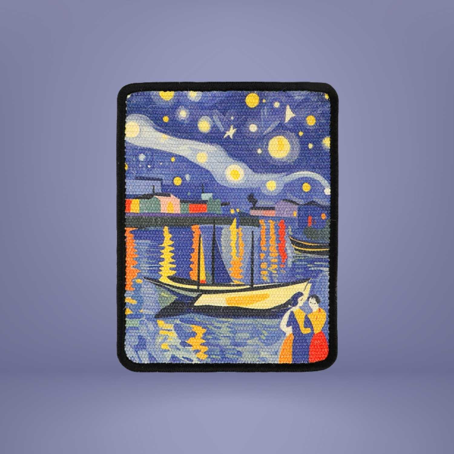 Kattenkrabmat Sisal sterrenhemel met boten